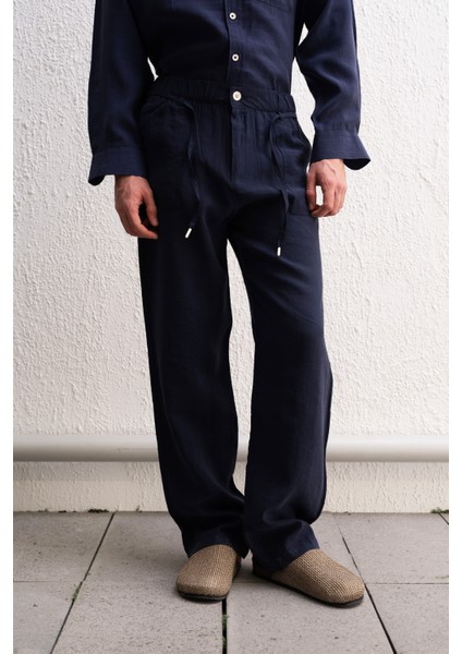 Dökümlü Jogger Lacivert Pantolon fiyatları