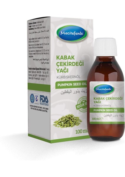 Kabak Çekirdeği Yağı 100 ml
