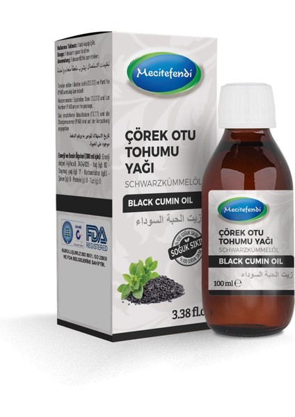 Çörek Otu Tohumu Yağı 100 ml