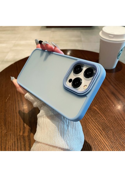 iPhone 15 Pro Max Pc + Tpu Cilt Dokunmatik Telefon Kapağı (Yurt Dışından)