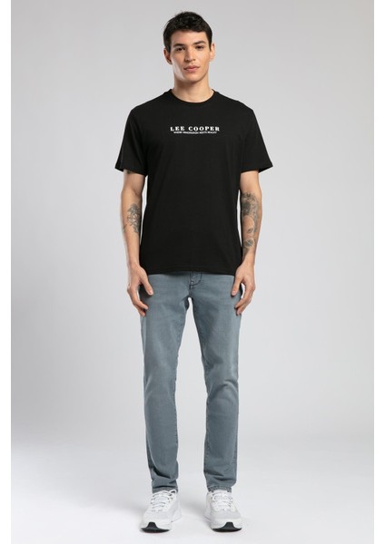 Antonia Erkek O Yaka T-Shirt Siyah