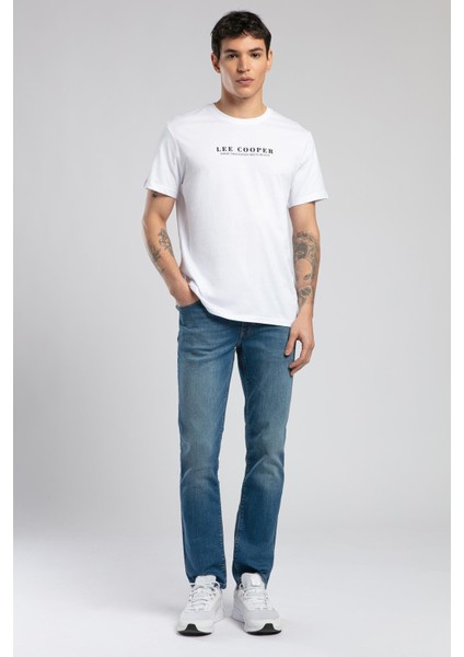 Antonia Erkek O Yaka T-Shirt Beyaz