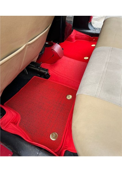 Fiat Doblo 2013 Araca Özel 8d Çift Katmanlı Havuzlu Paspas Takımı