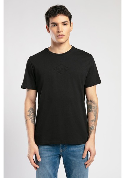 Mattias Erkek O Yaka T-Shirt Siyah fiyatları