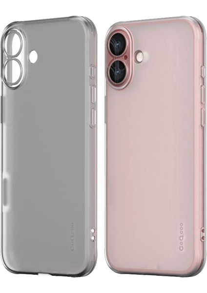 iPhone 16 Plus Düşme Koruması Tpu Koruyucu Telefon Arka Kapağı (Yurt Dışından)