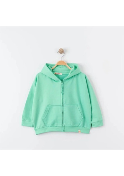 Tiffany Sweatshirt Kapüşonlu Oversize Theme Mint