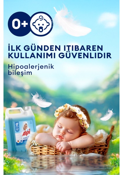 White Jel Deterjan 5 Lt (167 Yıkama) - Beyaz Çamaşırlar İçin Özel Formül