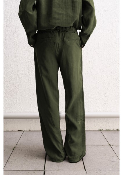 Dökümlü Jogger Haki Pantolon fiyatları