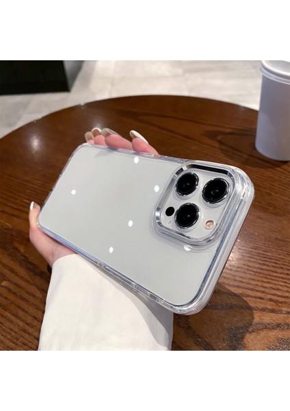iPhone 15 Pro Max Telefon Darbeye Dayanıklı Pc + Tpu Arka Kapak (Yurt Dışından)