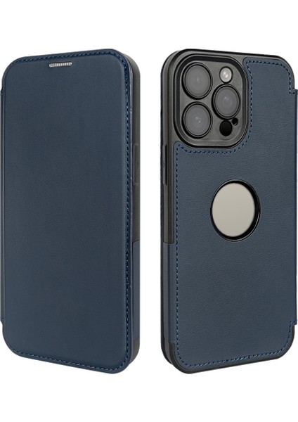 Apple iPhone 14 Pro Kickstand Rfıd Engellemeli Manyetik Telefon Kapağı (Yurt Dışından)