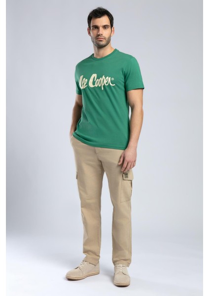 Londonlogo Erkek O Yaka T-Shirt