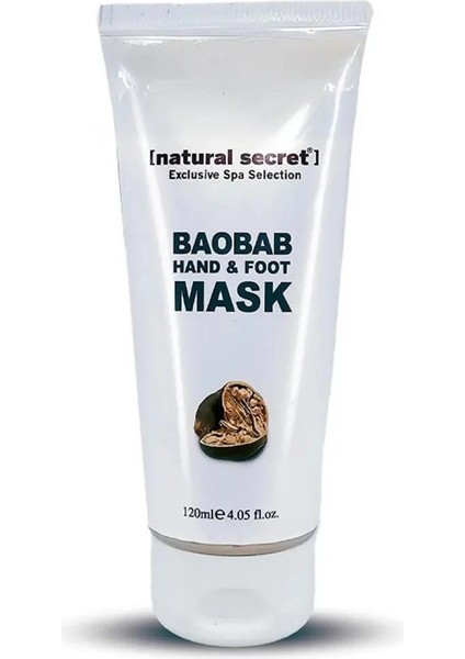 Baobab Antioksidan El & Ayak Maskesi 120 ml