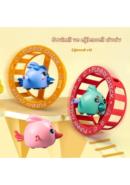 Çizgi Film Saat Civciv Daire Daire Sevimli Daire Sevimli Tavuk Eğitici Oyuncak (Yurt Dışından) modelleri