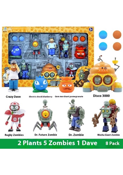Plants Vs Zombies Oyuncakları Komple Anime Model Seti (Yurt Dışından)