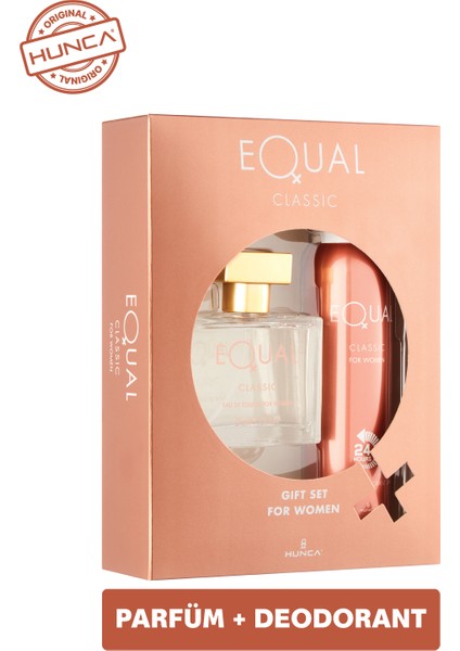 Classic Kadın Parfüm Seti 75 ml EDT + 150 ml Deodorant
