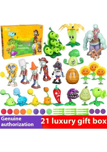Plants Vs Zombies Oyuncak Figürleri Komple Hediye Seti (Yurt Dışından)