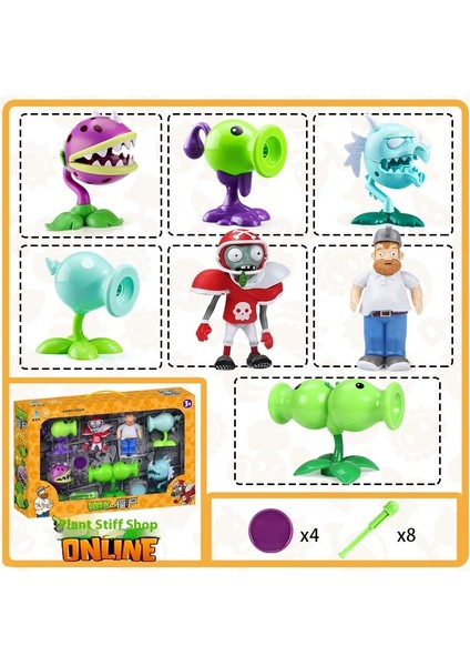 Plants Vs Zombies Oyuncak Figürleri Komple Hediye Seti (Yurt Dışından)