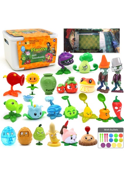 Plants Vs Zombies Oyuncak Figürleri Komple Hediye Seti (Yurt Dışından)