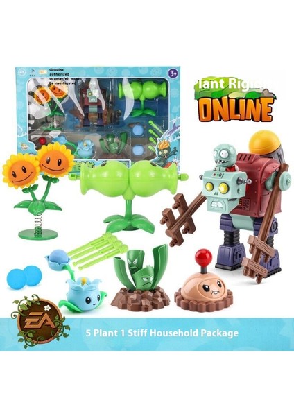 Plants Vs Zombies Oyuncakları Komple Çizgi Film Bebek Hediye Seti (Yurt Dışından)