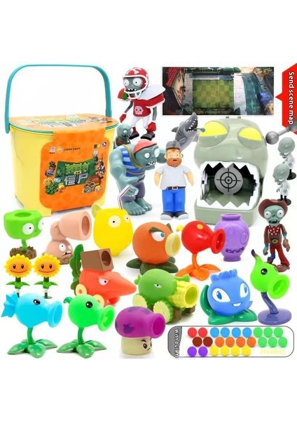 Plants Vs Zombies Oyuncakları Komple Çizgi Film Bebek Hediye Seti (Yurt Dışından)