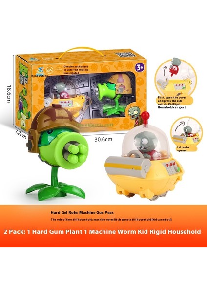 Plants Vs Zombies Oyuncakları Komple Anime Model Seti (Yurt Dışından)