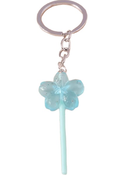 Güzel Reçine Şeker Lolipop Anahtarlık Mini 3D Simülasyon Gıda Anahtar Yüzükler Erkekler Kadınlar Çanta Kolye Dıy Çocuk Takı Hediyeler (Yurt Dışından)