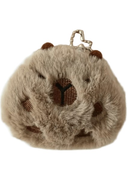 Capybara Peluş Bebek Yıldız Squeak Oyuncak Karikatür Yıldız Anahtarlık Kolye Yumuşak Doldurulmuş Bebek Sırt Çantası Araba Çantası Anahtarlık Dekor Çocuk Hediye (Yurt Dışından)