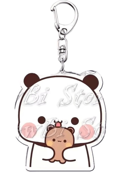 Süper Sevimli Bubu Dudu Anahtarlıklar Bebek Yier Ayı Panda Anahtarlık Aksesuarlar Çanta Anahtarlık Takı Hayranları Çift Aşk Hayranları Hediyeler (Yurt Dışından)