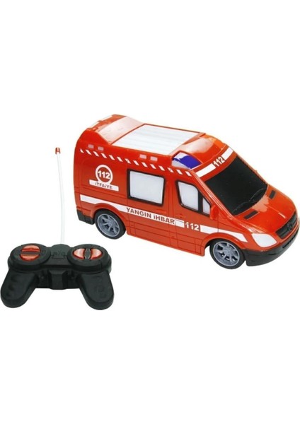 Oyuncak Uz.kumandalı Araba Ful Fonksiyon Sprinter Ambulans, Polis, Itfaiye Jandarma Araçları 20CM