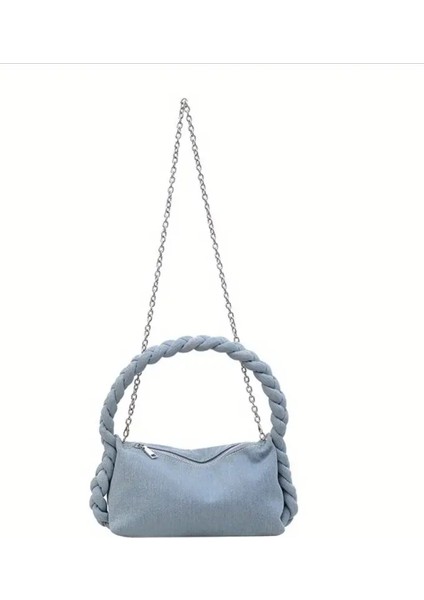 Kadın Moda Denim El Omuz Çanta modelleri