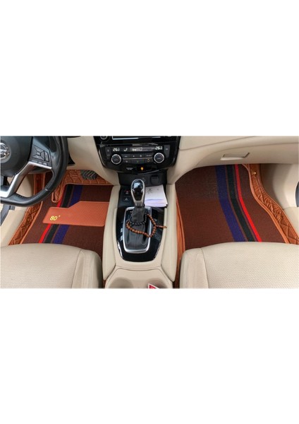 Nissan X-Trail 204-2022 Arası Araca Özel 8d Çift Katmanlı Havuzlu Paspas Takımı