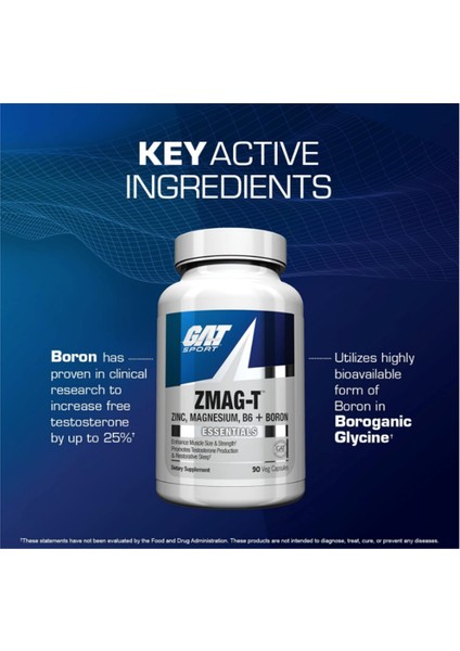 Essentials Zmag-T Zinc, Magnesium, B6 + Boron, 90 Veg Capsules.made In Usa indirimleri