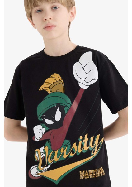 Erkek Çocuk Looney Tunes Bisiklet Yaka Kısa Kollu Tişört E3108A825SM fiyatları
