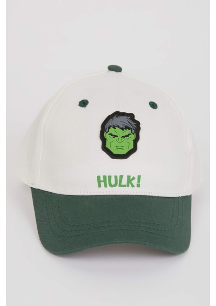 Erkek Çocuk Marvel Avengers Etiket Baskılı Pamuklu Cap Şapka D9485A825SM indirimleri