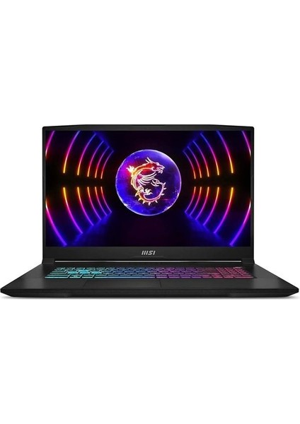 Msı 17.3" Katana 17 B12VFK-1031XTR Coere I5 12450H-64GB Ddr5 Ram-8gb RTX4060-512GB Nvme-Fdos