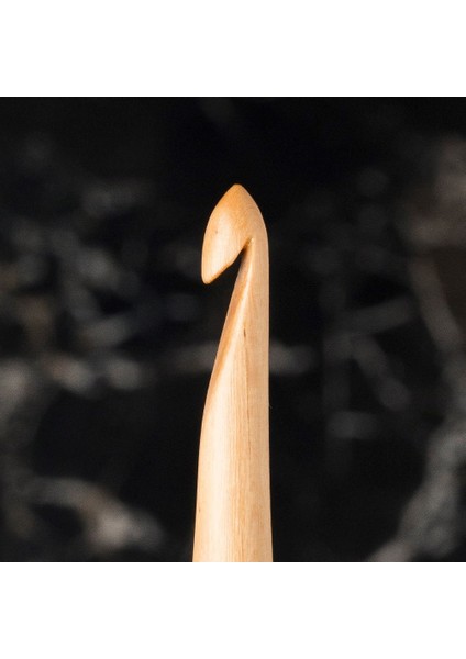 Whitewood 6 mm 15.5 cm Ahşap Yün Tığ