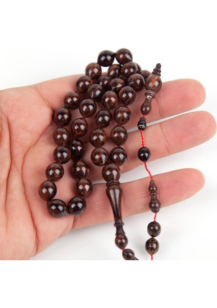 Katalin Çubuk Beyzi Kesim 8.5X10.5MM Tesbih - Çekoslovak- Ibrahim Atasever Usta Işi fiyatları