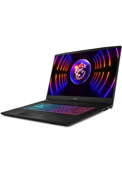 Msı 17.3" Katana 17 B13VGK-1287XTR Core I7 13620H-32GB Ddr5 Ram-8gb RTX4070-1TB NVME-W11 Pro