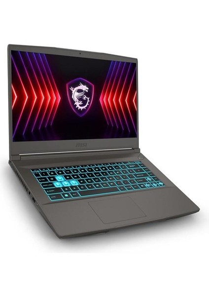 Msı 15.6" Thın 15 B12VE-1892XTR Core I7 12650H 64GB- 1tb M2 Nvme- 6gb RTX4050 Fdos