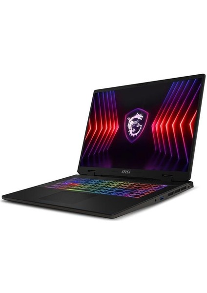 Msı 17" Sword 17 Hx B14VEKG-053XTR Core I7 14700HX-64GB Ddr5 Ram-6gb RTX4050-1TB Nvme-Fdos