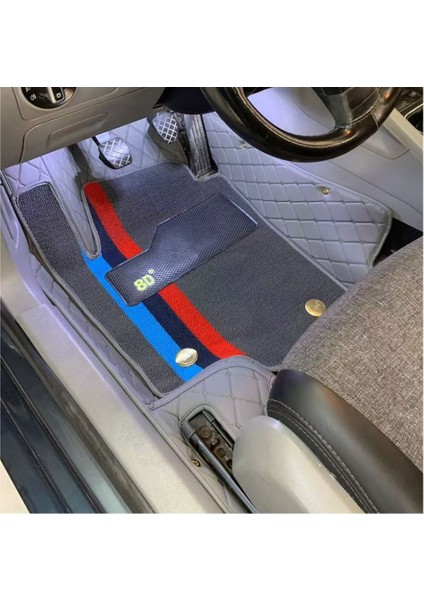 Volkswagen Passat 2005-2010 Arası Araca Özel 8d Çift Katmanlı Havuzlu Paspas Takımı