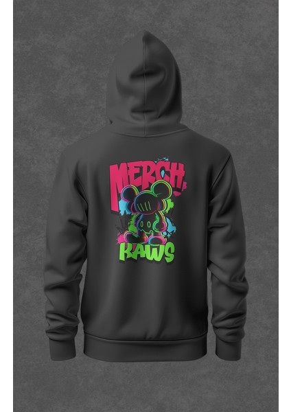 Kaws Baskılı Sweatshirt - Unisex Rahat & Şık Tasarım