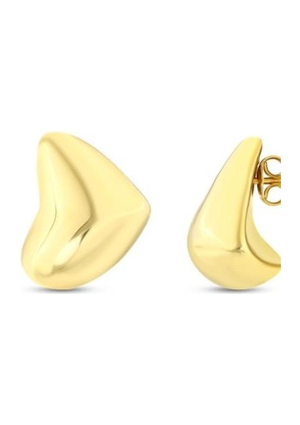 Tasarım Altın Küpe - 14K - 2.65GR