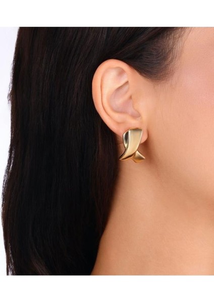 Tasarım Altın Küpe - 14K - 3.13GR