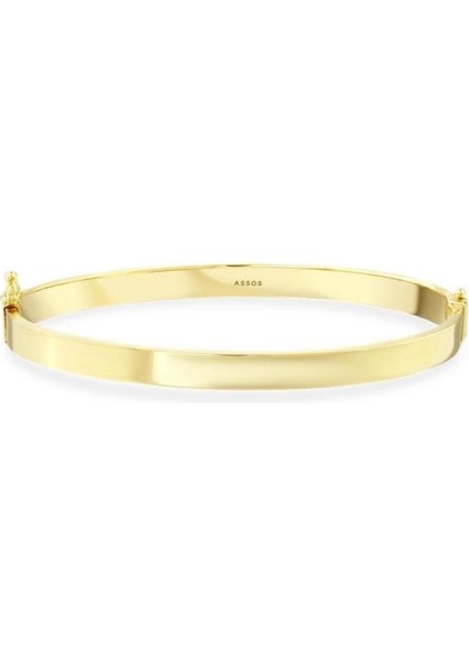 Altın Kelepçe Bilezik - 14K - 5.82GR
