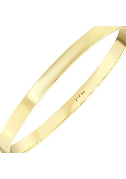 Altın Kelepçe Bilezik - 14K - 5.82GR