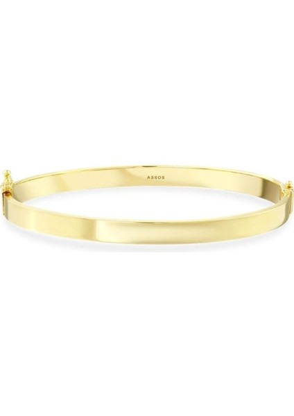 Altın Kelepçe Bilezik - 14K - 5.82GR