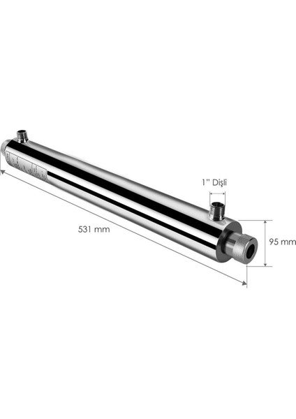 E-105 Ultraviyole Cihazı Pro Panolu