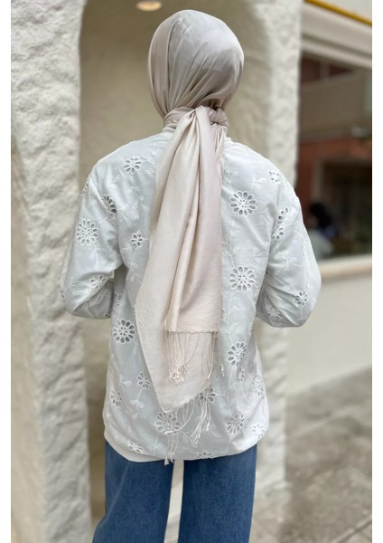 Kadın Inci Işlemeli Fistolu Tesettür Ceket fırsatları