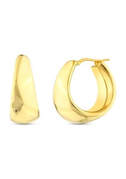 Tasarım Altın Küpe - 14K - 5.99GR